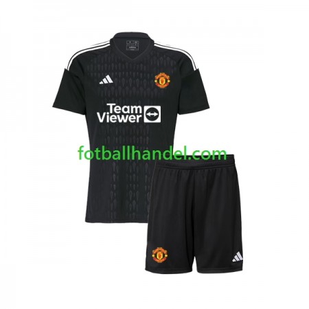 Barn Fotballdrakter Keeper Manchester United Tredje 2023-24 Kortermet